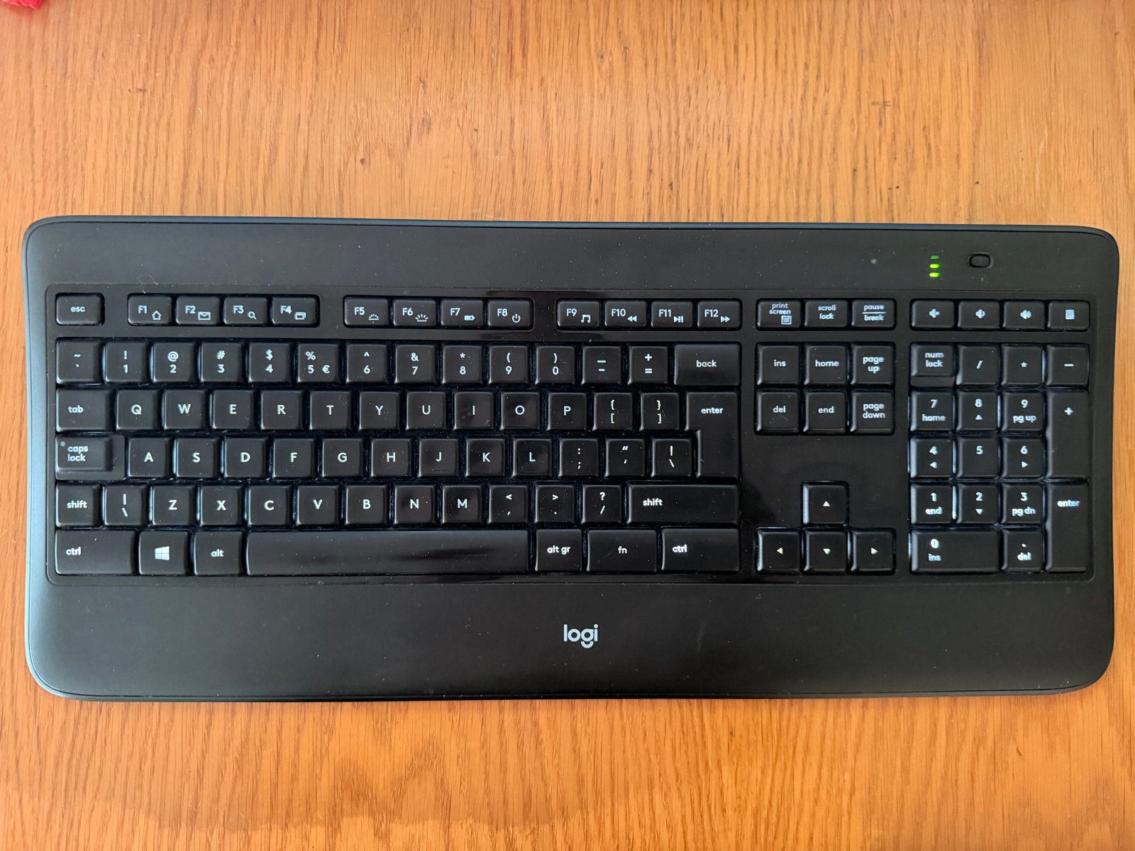 Logitech draadloos toetsenbord - Qwerty indeling, Ophalen, Gebruikt, Draadloos, Qwerty