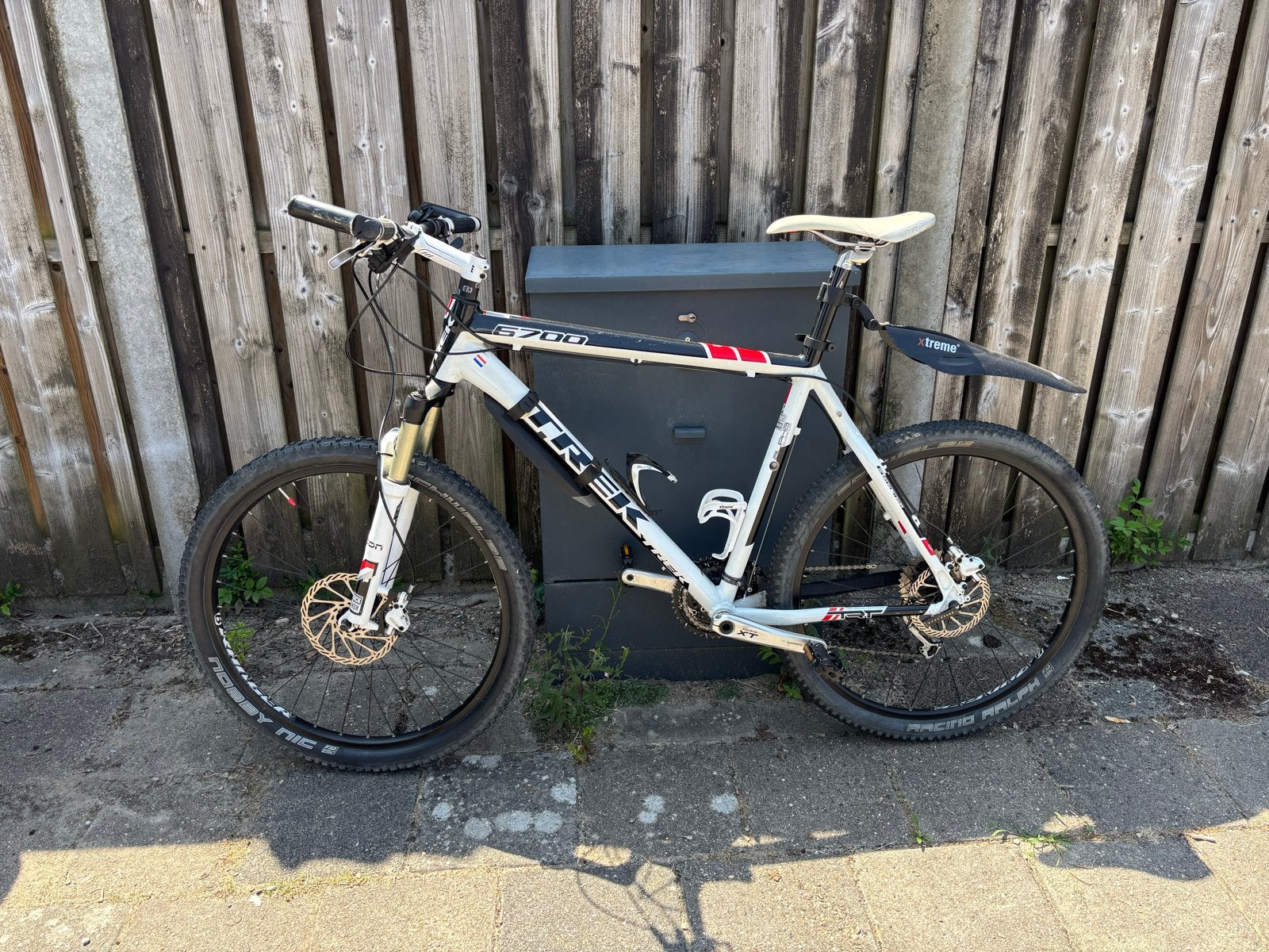 Trek 6700 Mountainbike - Wit/Zwart, Fietsen en Brommers, Fietsen | Mountainbikes en ATB, Ophalen, Gebruikt, Hardtail, Heren