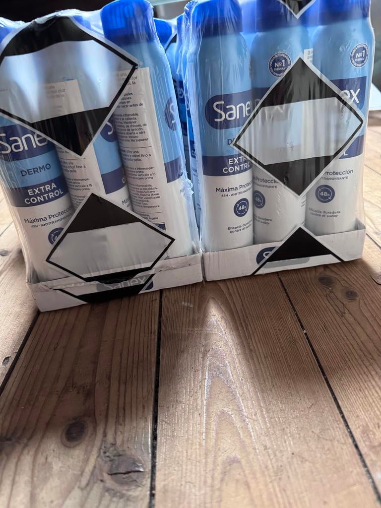 36x Sanex Dermo Extra Control Deodorant Bussen, Ophalen, Nieuw, Deodorant of Bodyspray