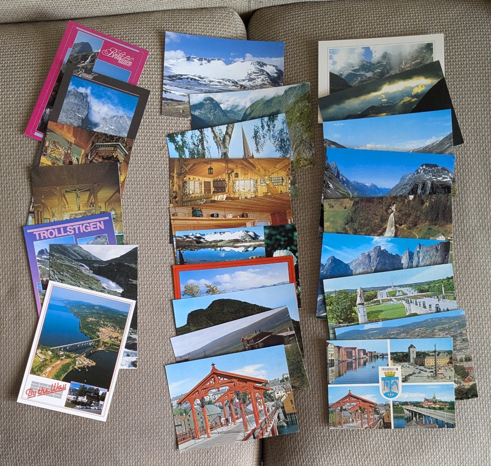 Collectie ansichtkaarten van Noorwegen, Verzamelen, Ansichtkaarten | Buitenland, Ophalen of Verzenden, Ongelopen, Overig Europa
