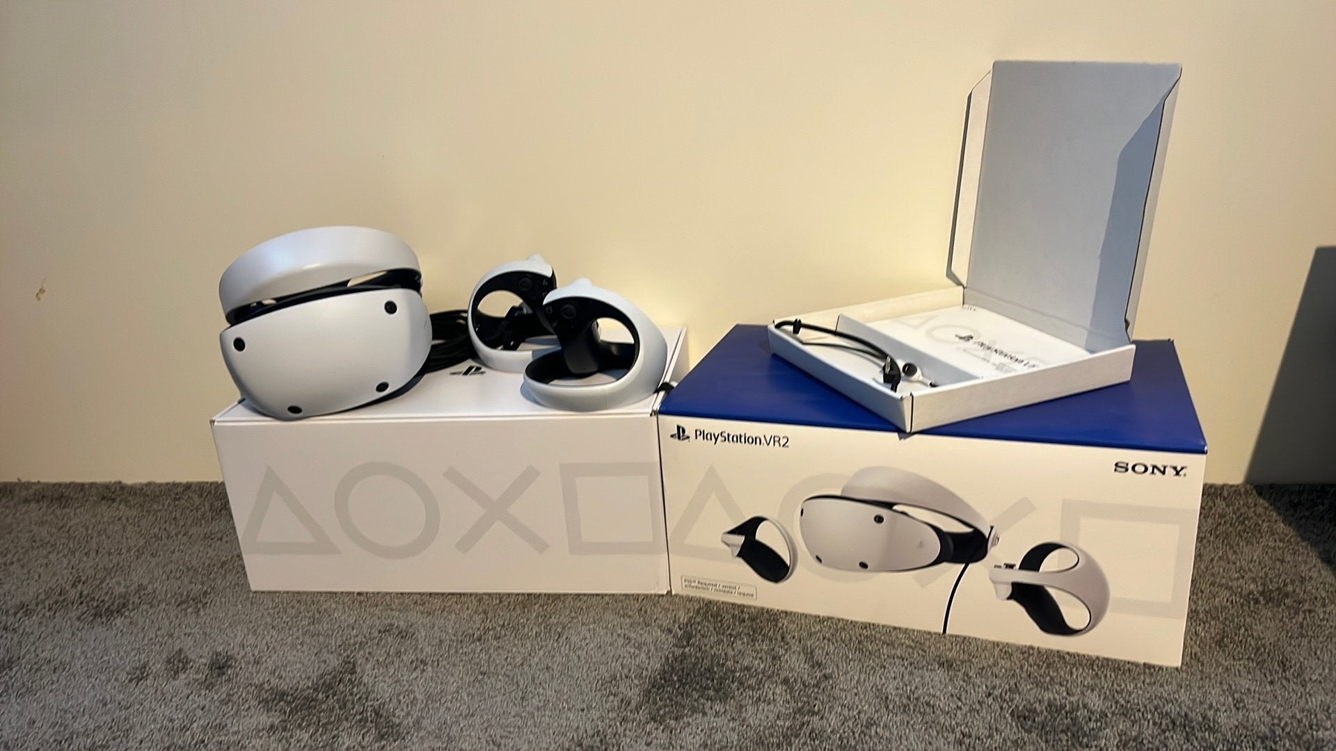 Sony PlayStation VR2, Spelcomputers en Games, Virtual Reality, Ophalen, Zo goed als nieuw, VR-bril