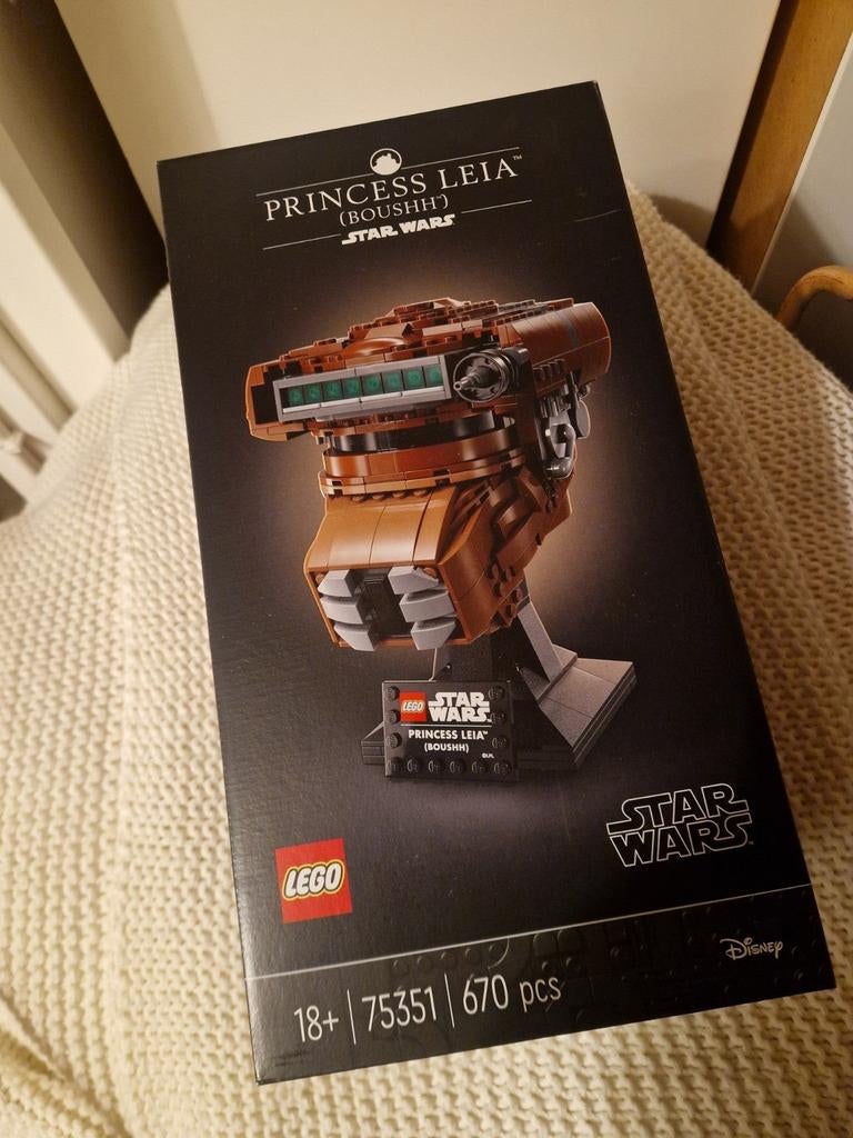 Lego Star Wars Princess Leia (Boushh) Helm 75351, Ophalen of Verzenden, Nieuw, Complete set, Lego