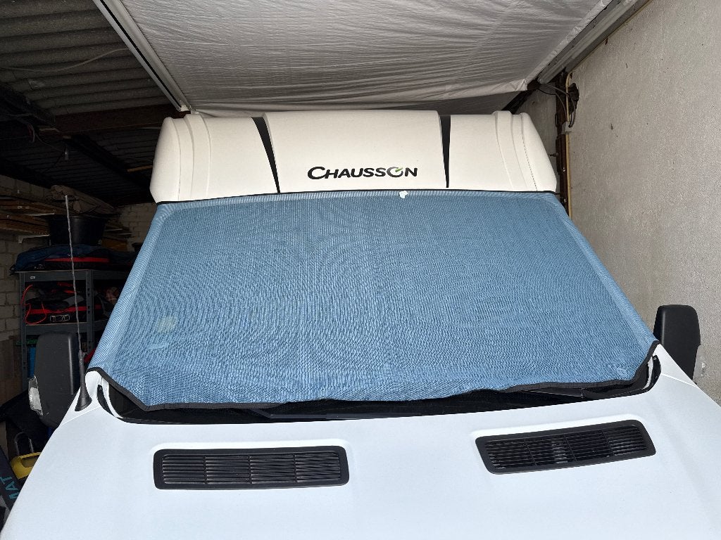 Zonnescherm voor camper o.b.v. Ford Transit, Ophalen, Zo goed als nieuw