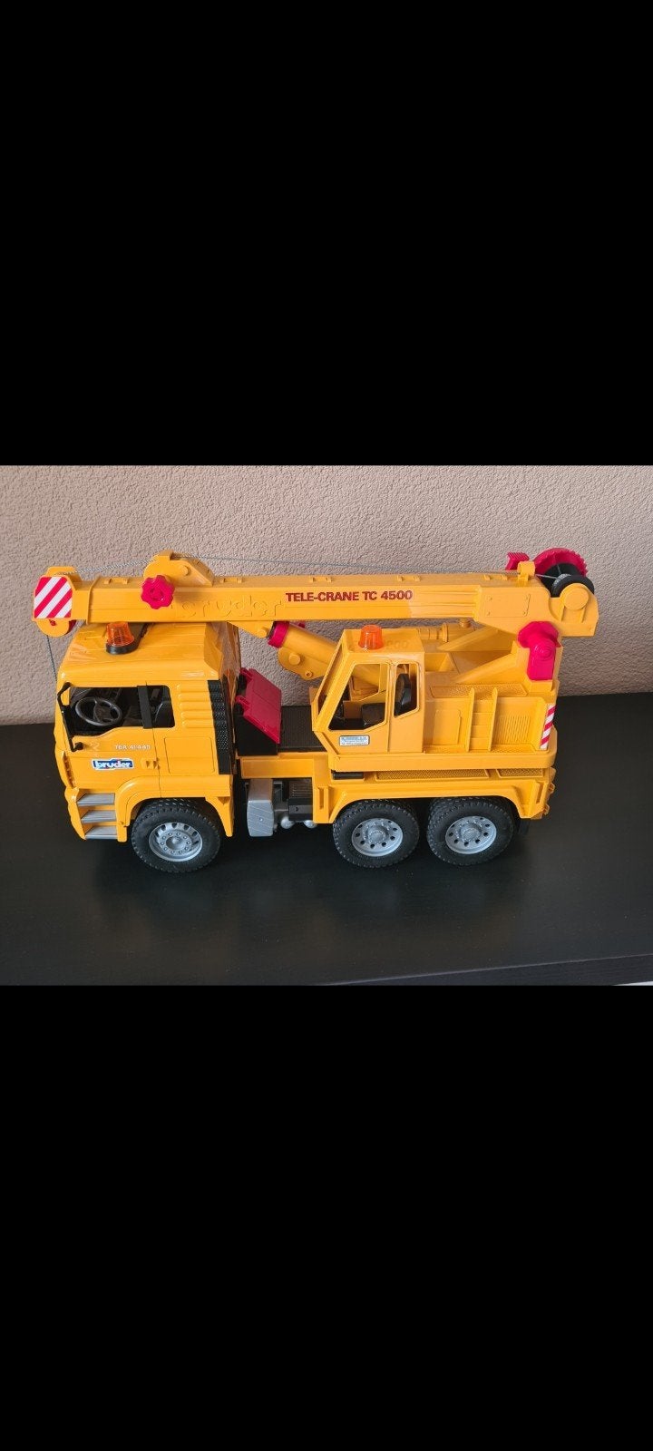 Bruder MAN Tele-Kraanwagen, Ophalen, Zo goed als nieuw