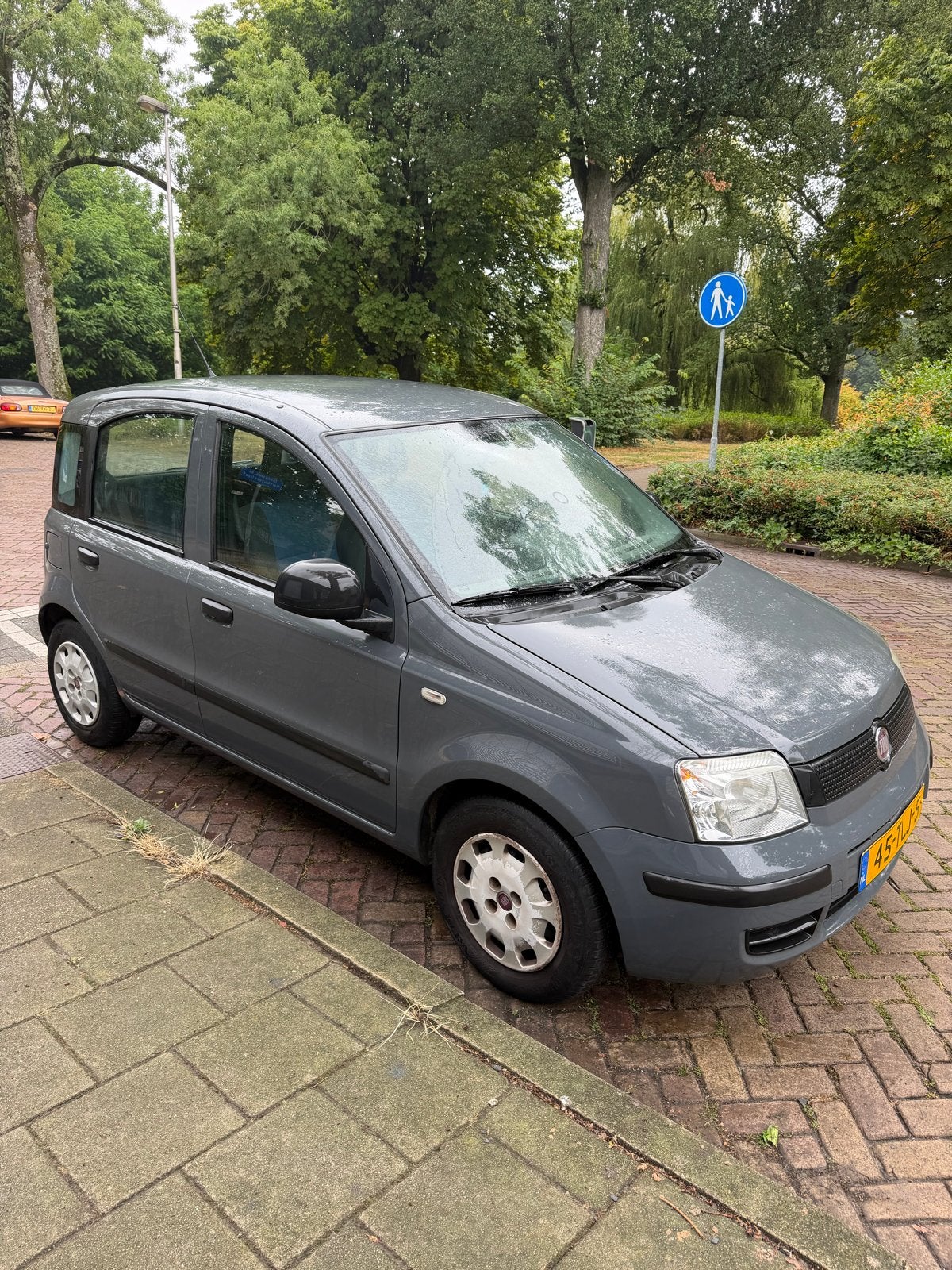 Fiat Panda 1.2 2012 Grijs, Auto's, Fiat, 1242 cc, Origineel Nederlands, Handgeschakeld, Particulier