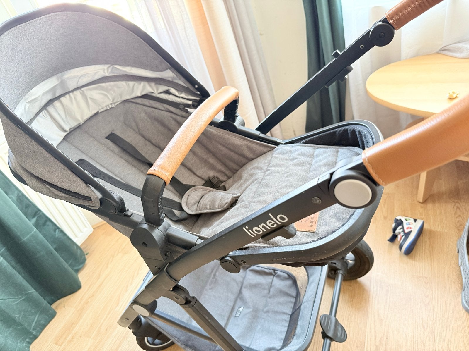 Lionelo Bianka 3in1 Combiwagen - Grijs Kinderwagen Stroller, Gebruikt, Ophalen of Verzenden, Met reiswieg, Kinderwagen