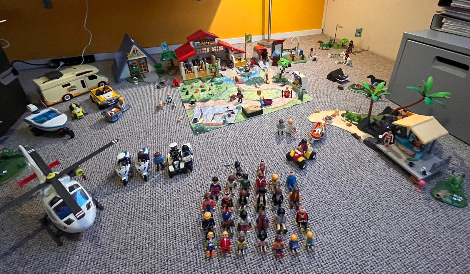 Grote Playmobil collectie, Ophalen, Gebruikt