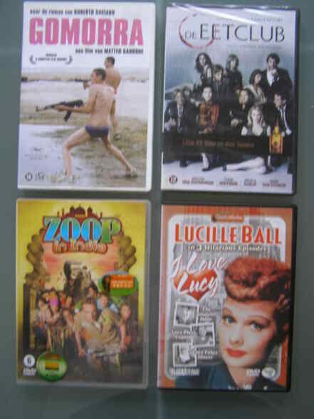 4 diverse dvd's, Alle leeftijden, Ophalen of Verzenden, Zo goed als nieuw, Actiekomedie
