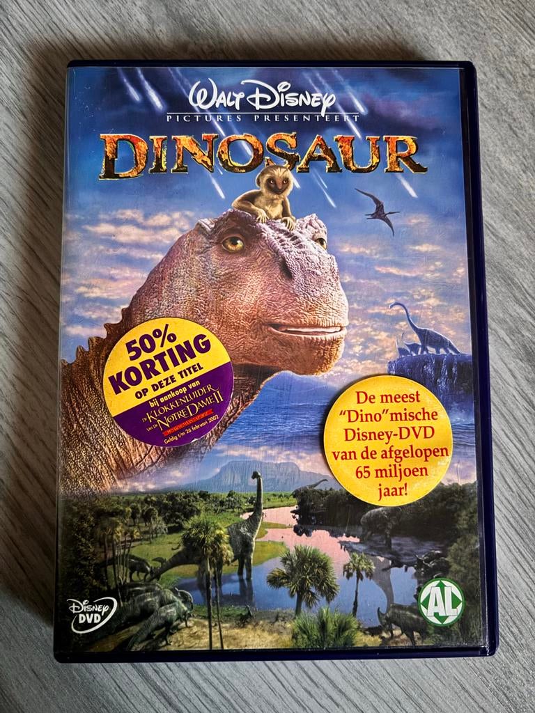 #1 Walt Disney Pictures presenteert: Dinosaur DVD, Avontuur, Gebruikt, Alle leeftijden, Ophalen of Verzenden