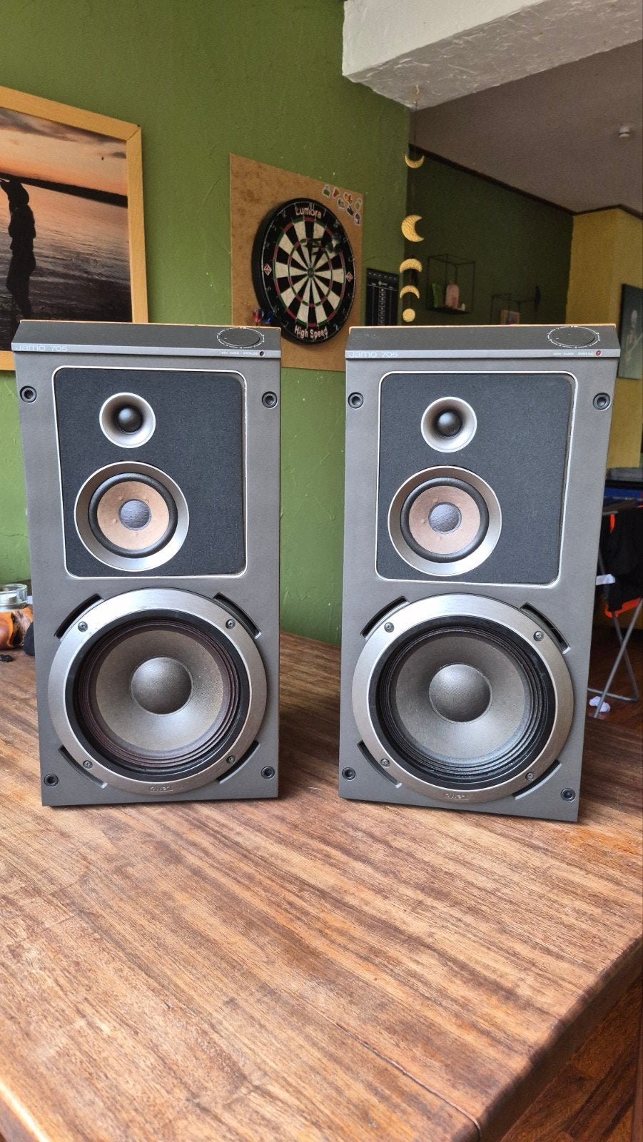 Jamo 705 luidsprekers, Audio, Tv en Foto, Ophalen of Verzenden, Gebruikt, 60 tot 120 watt, Jamo