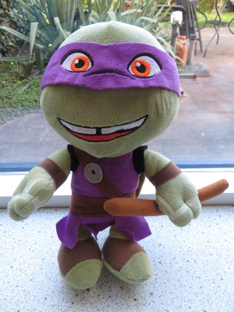 Zachte pop Turtles Nickelodeon Teenage Mutant Ninja, Overige typen, Ophalen of Verzenden, Middelgroot (20 tot 80 cm), Meerkleurig