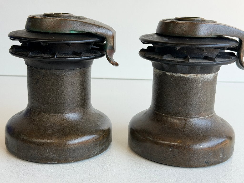 2 x Bronzen Barlow 19 selftailing lieren., Ophalen of Verzenden, Gebruikt, Lijn of Blok