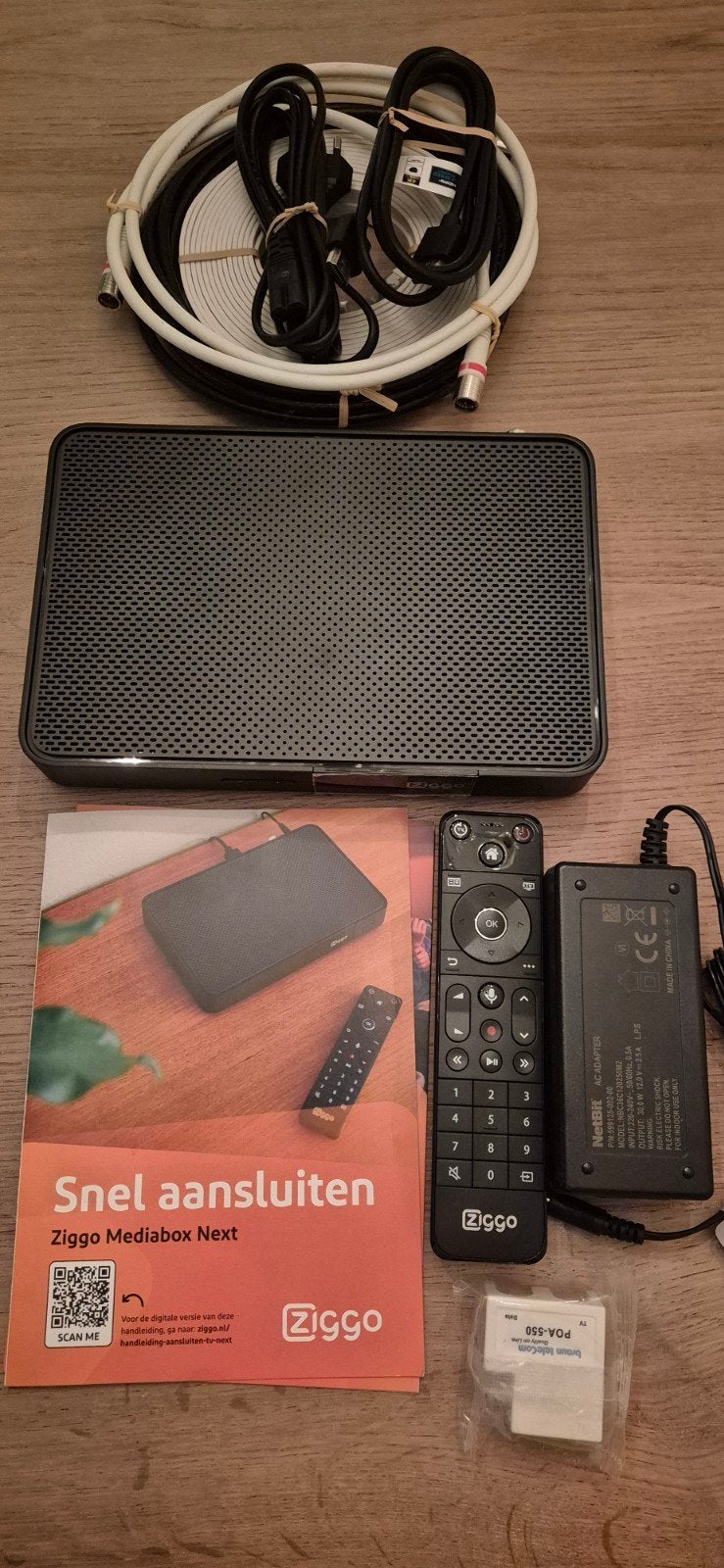 Nieuwe Ziggo Mediabox Next - nieuw, Verzenden, Nieuw, Decoder