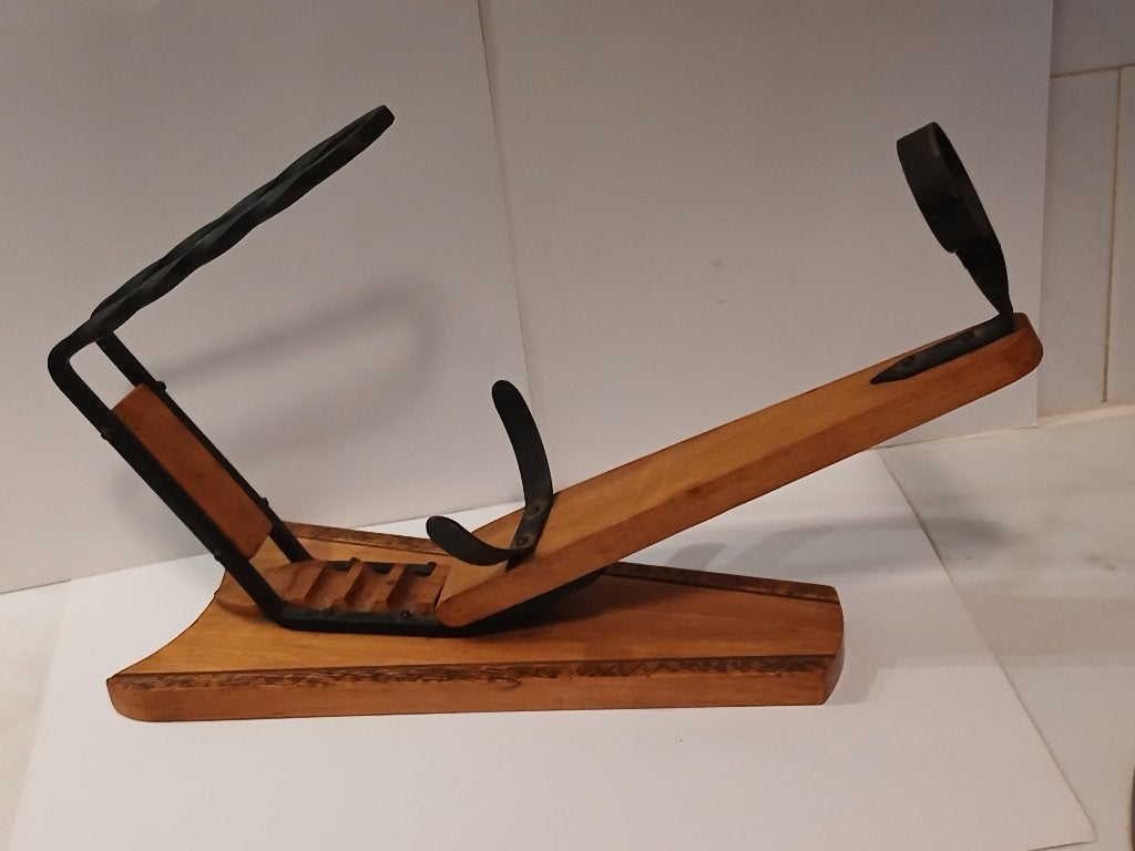 Vintage Wijnfleshouder, Antiek en Kunst, Ophalen of Verzenden