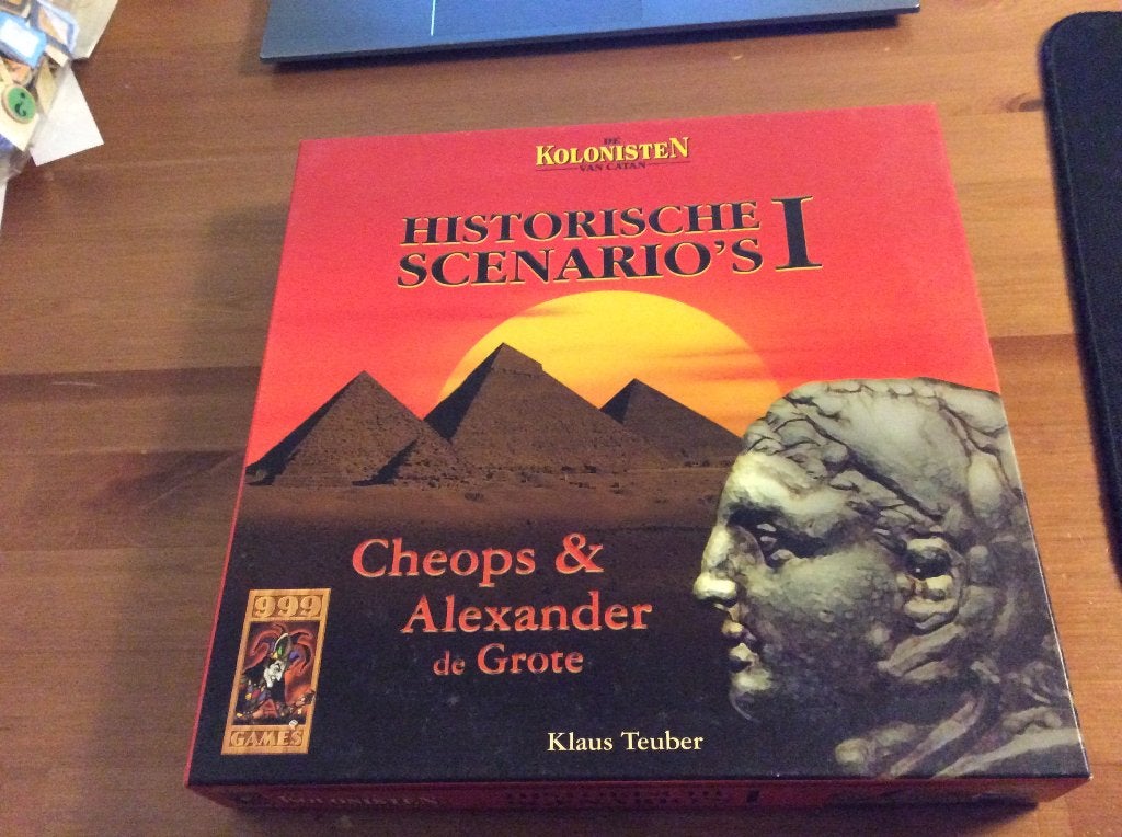De Kolonisten van Catan: Historische Scenario's 1 aanvulset, Hobby en Vrije tijd, Gezelschapsspellen | Bordspellen, Vijf spelers of meer