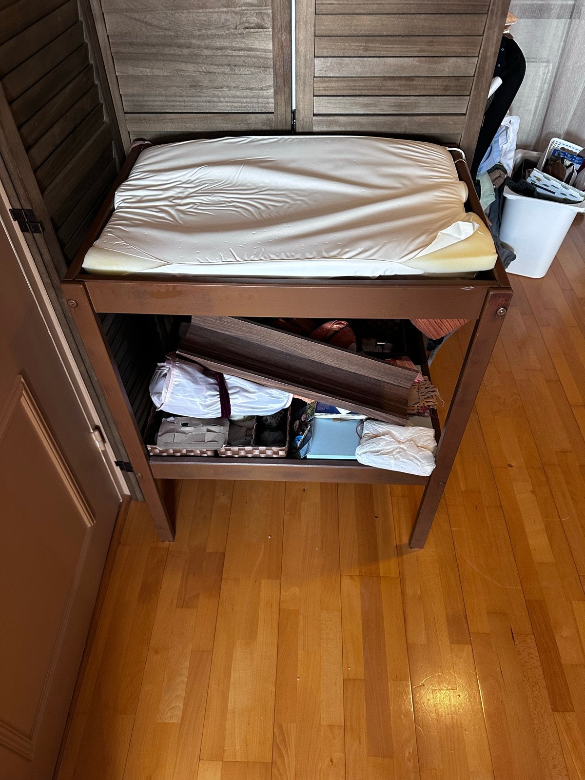 Aankleedtafel zonder attributen, Ophalen, Gebruikt, 50 tot 70 cm, 75 tot 100 cm