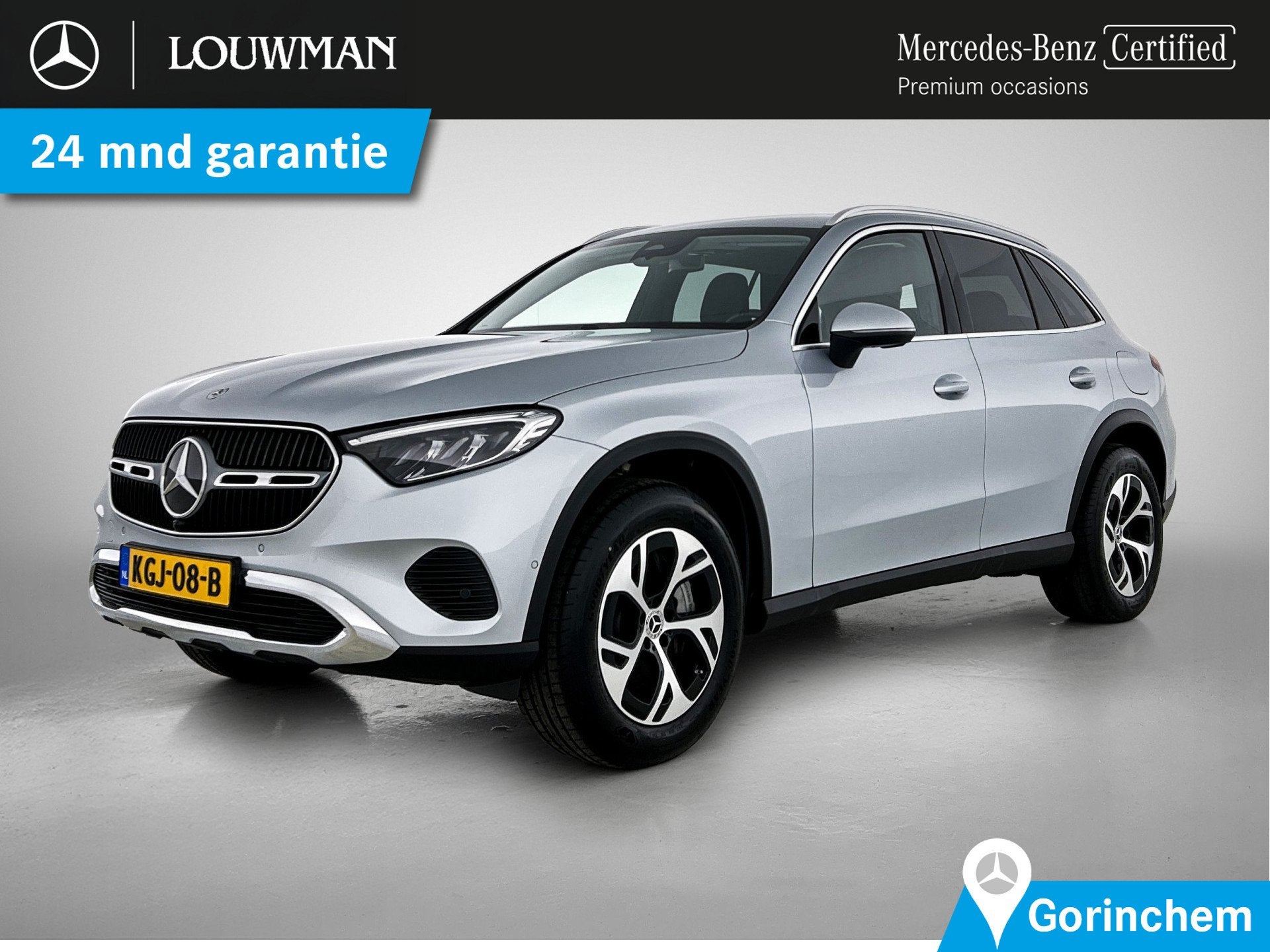 Mercedes-Benz GLC 300 e 4MATIC Plug-In Hybride Trekhaak | St, Auto's, Automaat, 12 maanden, Gebruikt, Leder en Stof