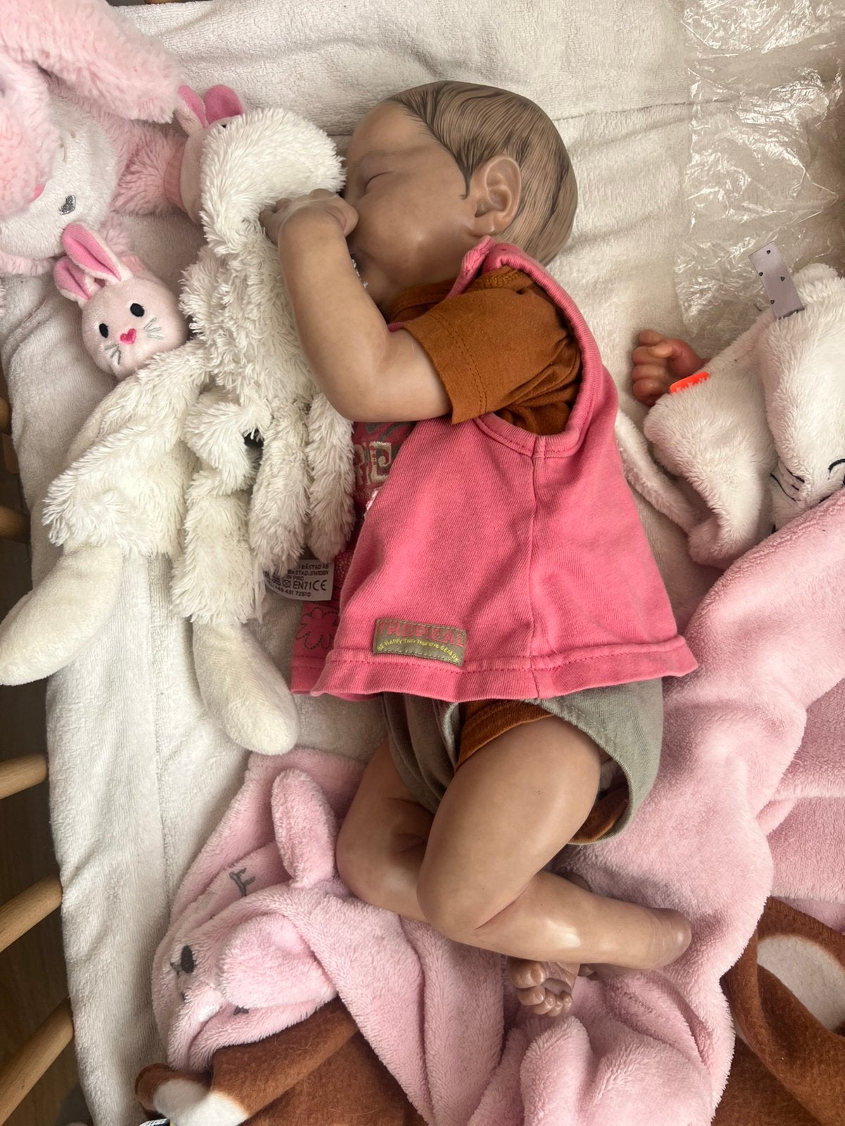 Reborn levi, Verzamelen, Poppen, Ophalen of Verzenden, Zo goed als nieuw, Pop