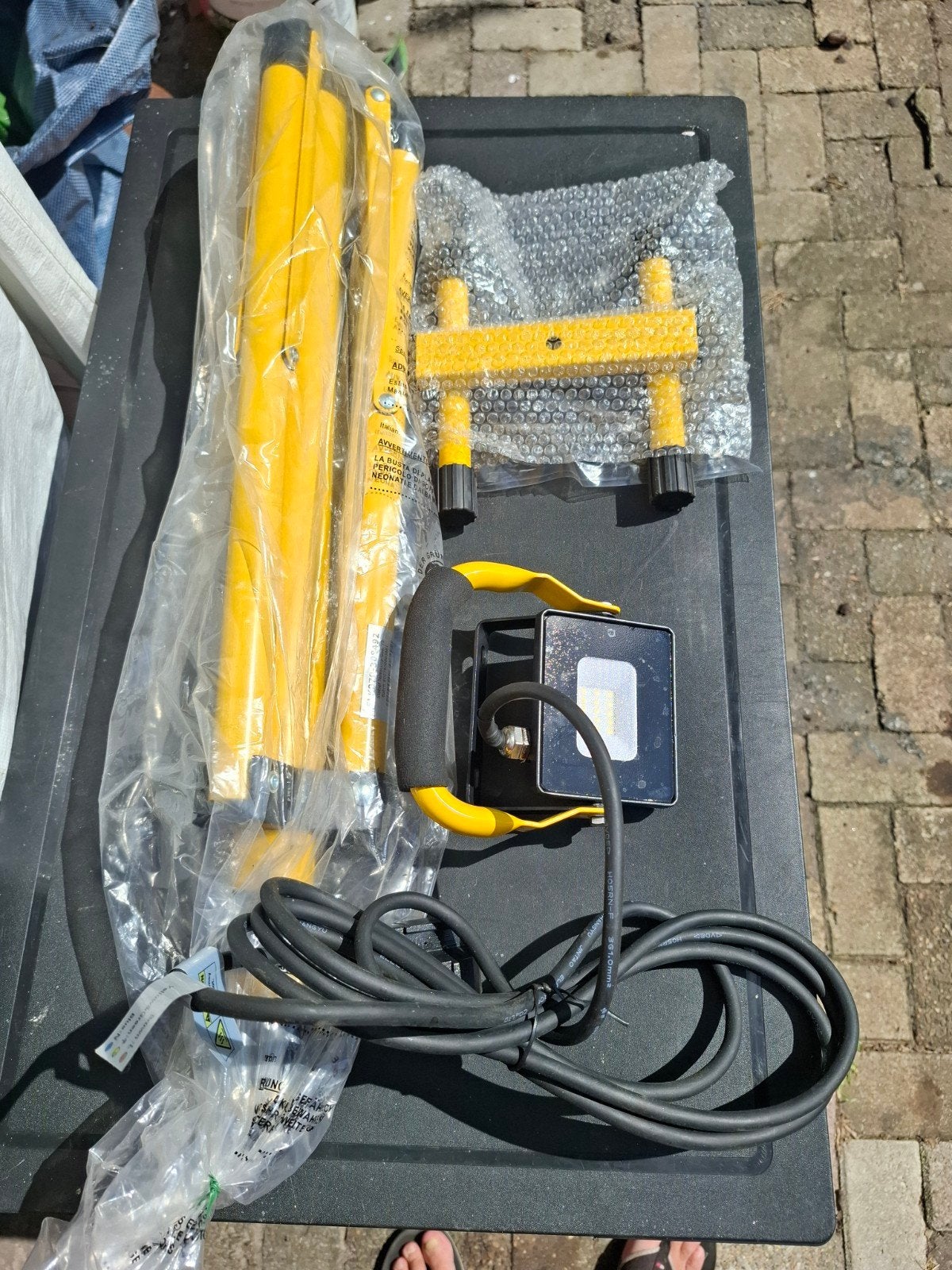 Diamant LED Werklamp WL4K-10W met Statief - nieuw, Minder dan 50 watt, Ophalen of Verzenden, Lamp met armatuur, Nieuw