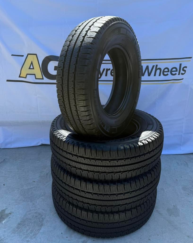4x 225 75 R16 116Q Michelin Agilis Camping CP 225 75 16, 16 inch, Nieuw, Ophalen of Verzenden, Band(en)