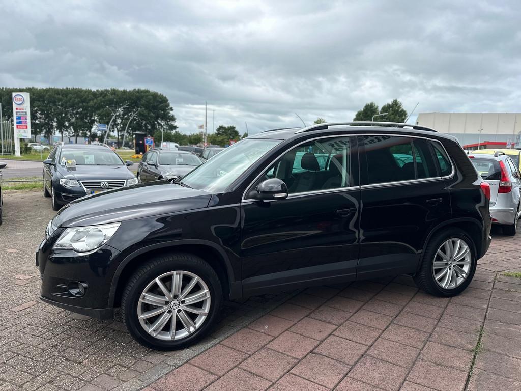 Volkswagen Tiguan 1.4 TSI Sport&Style 4Motion 4x4, Auto's, Volkswagen, Stof, Gebruikt, 4 cilinders, Zwart