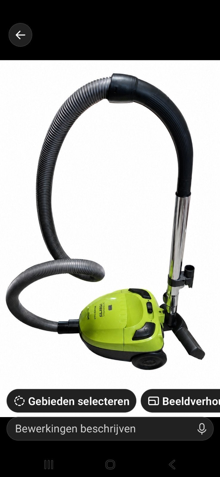 Kleinmodel stofzuiger ideaal  voor op de camping, Ophalen of Verzenden