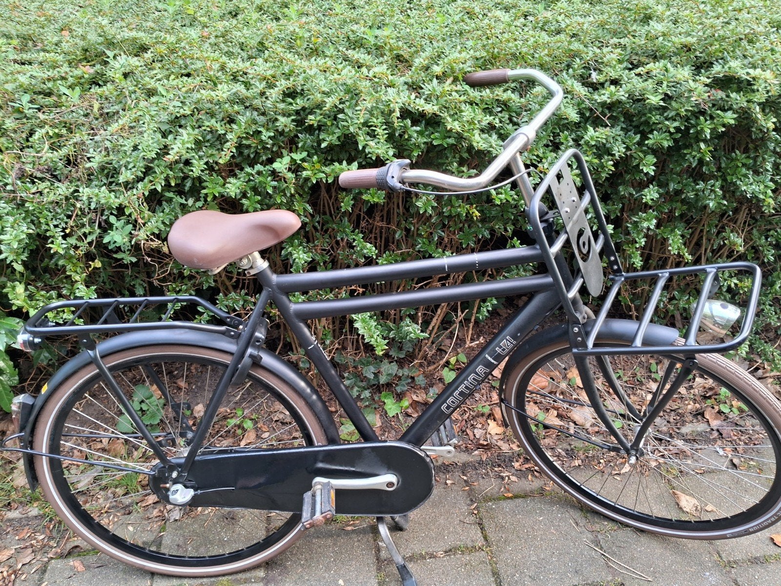 28 inch cortina u4 62 cm frame 3 versnellingen, Ophalen of Verzenden, Gebruikt, 26 inch of meer, Versnellingen
