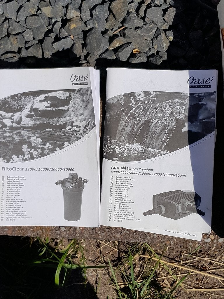 OASE hogedruk filter + OASE vijverpomp, Ophalen, Gebruikt, Vijverpomp