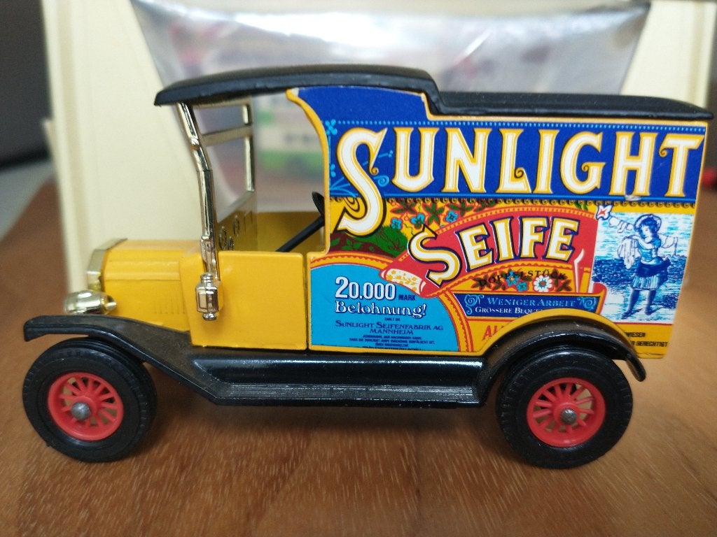 Matchbox Y12 - 1912 Ford T Van 'Sunlight Seife' 1978, Ophalen of Verzenden, Zo goed als nieuw, Auto, Matchbox
