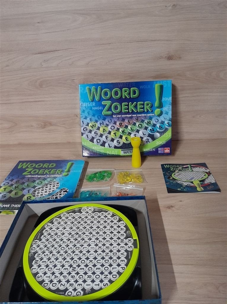 woordzoeker! Goliath [s1207], Hobby en Vrije tijd, Gezelschapsspellen | Bordspellen, Verzenden, Zo goed als nieuw
