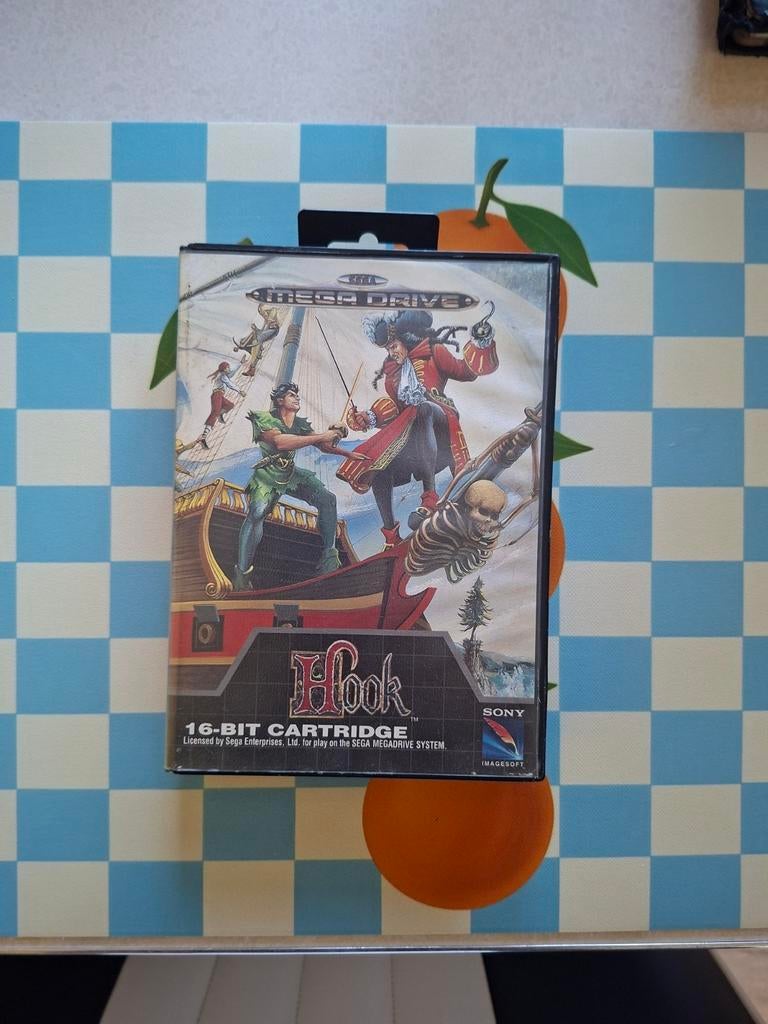 Hook - Sega Mega Drive (Compleet met handleiding), Gebruikt, 1 speler, Ophalen of Verzenden, Vanaf 3 jaar