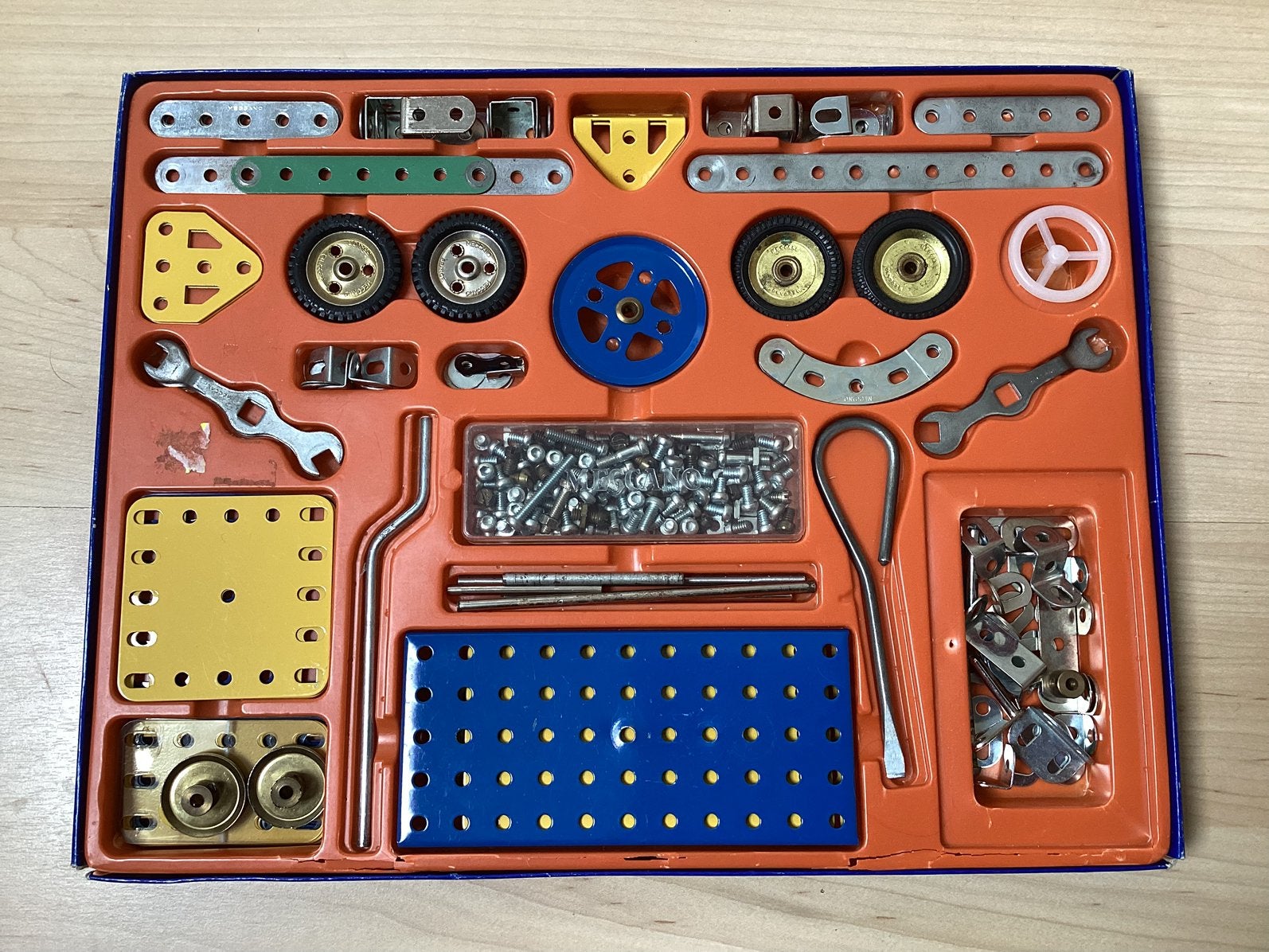 Meccano doos 3, Ophalen of Verzenden, Gebruikt