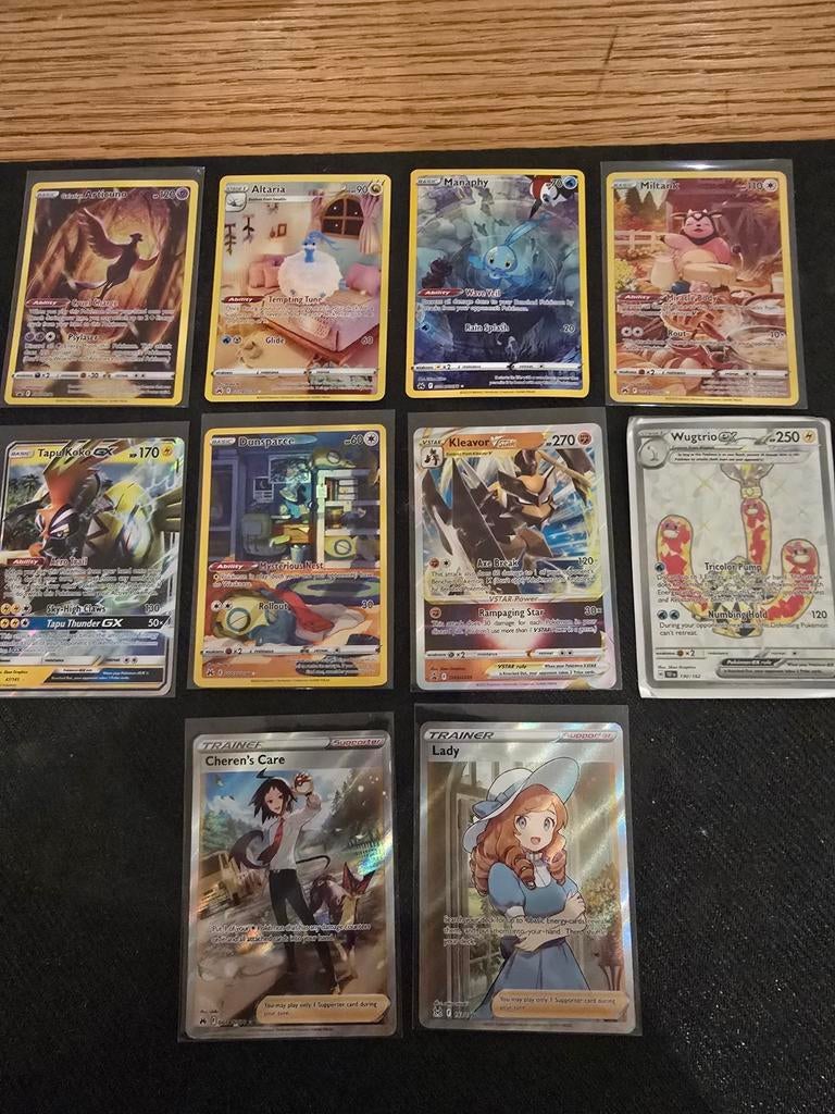 Pokémon Kaarten Collectie - Diverse Zeldzame Kaarten, Ophalen of Verzenden, Zo goed als nieuw, Meerdere kaarten, Foil