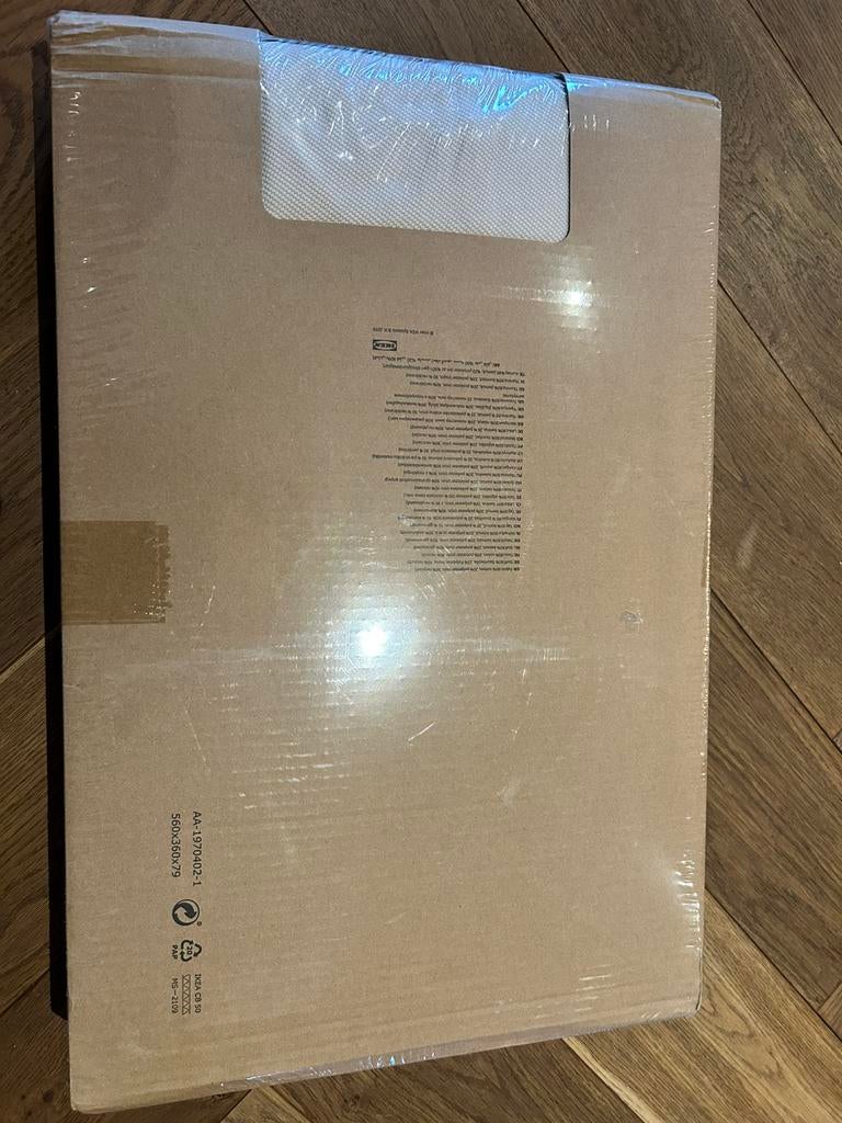 Ektorp hoes Hallarp beige 3-zitsbank, Ophalen of Verzenden, Zo goed als nieuw, 75 tot 100 cm, Tweepersoons
