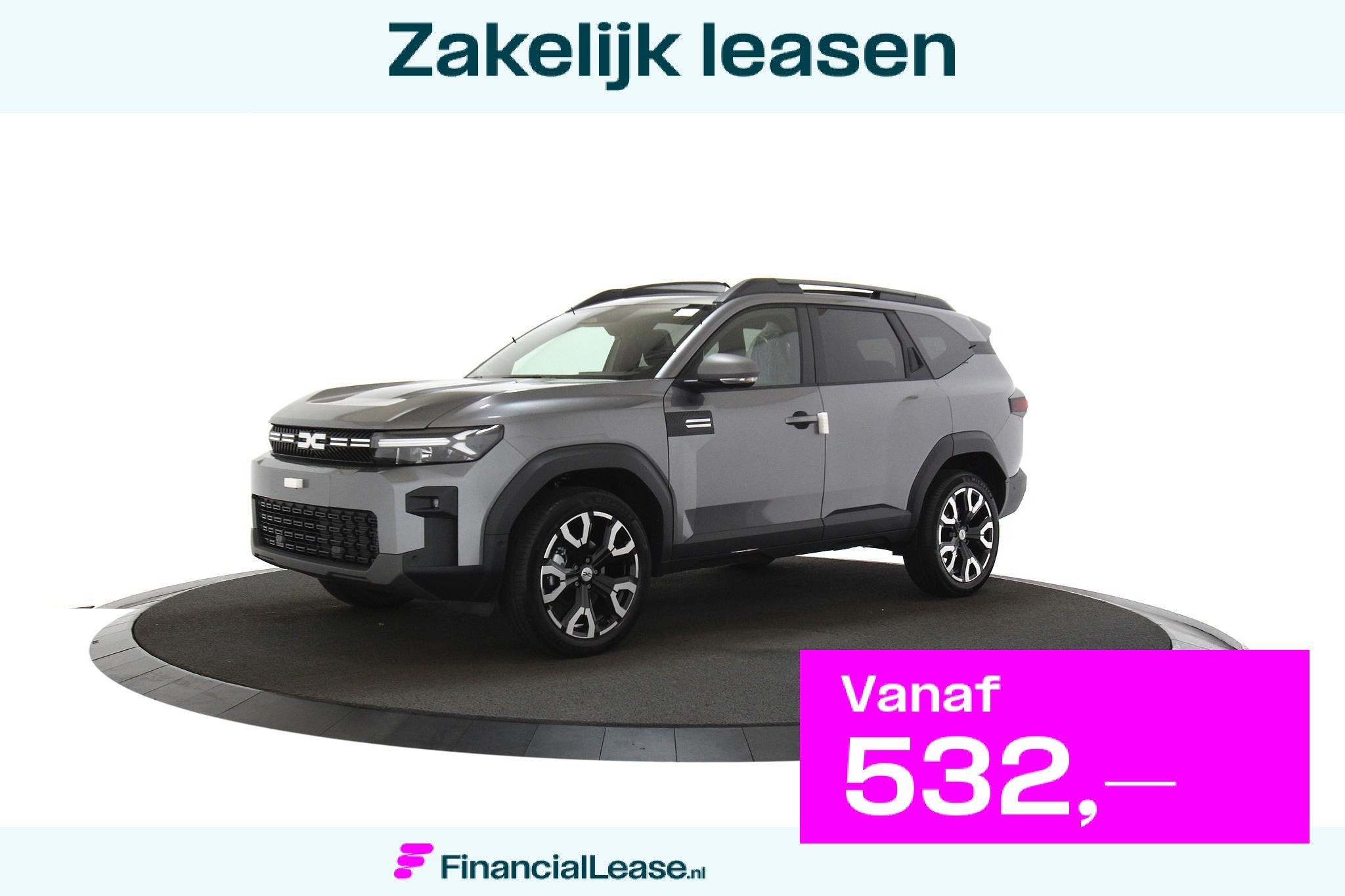 Dacia Bigster 1.8 Hybrid 155 Limited Edition Panodak Pack As, Stof, Overige brandstoffen, Bedrijf, Apple Carplay