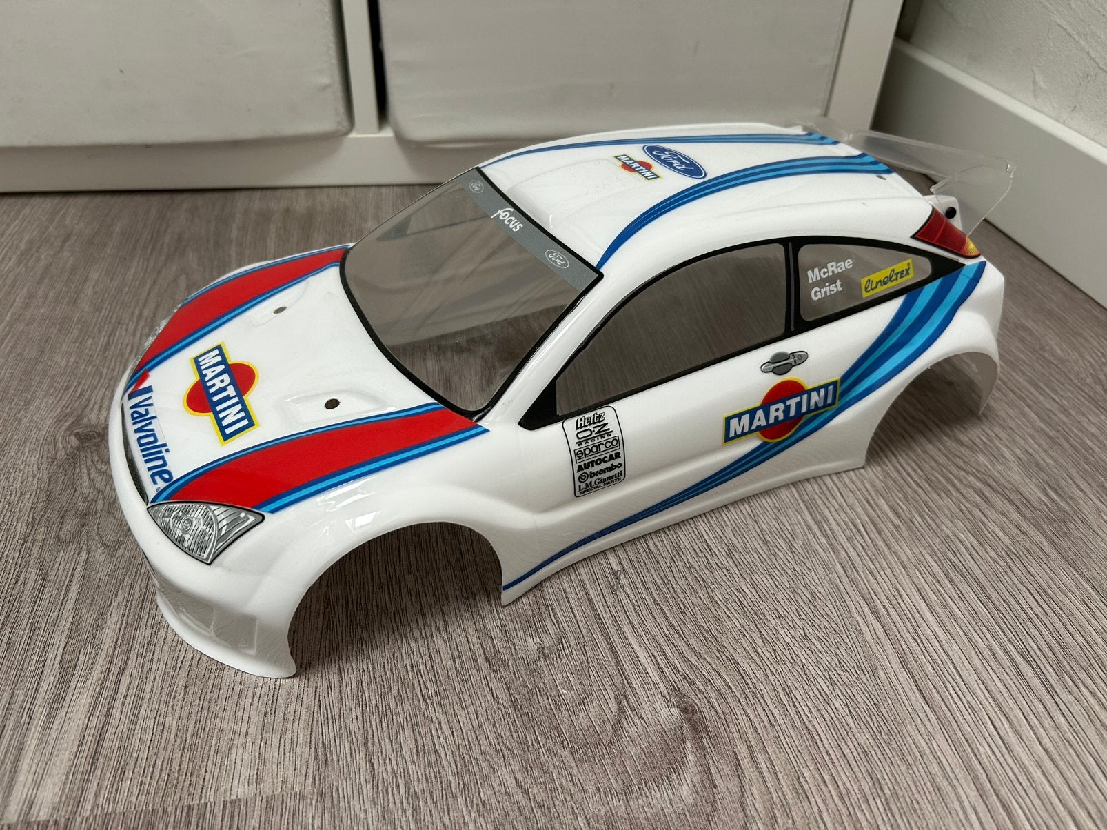 Tamiya Ford Focus TR-02 body nieuw, Elektro, Ophalen of Verzenden, Zo goed als nieuw, Schaal 1:10