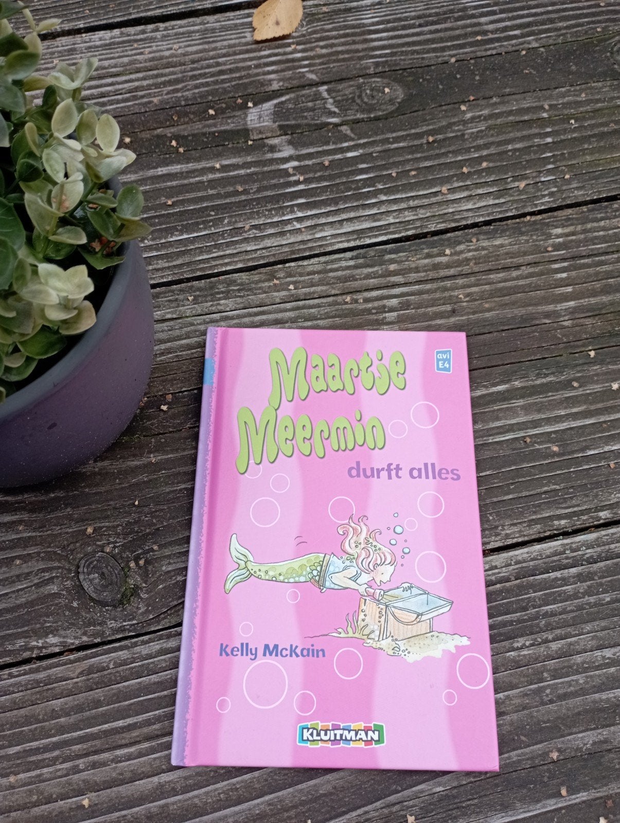 boek "Maartje Meermin durft alles", Kluitman, AVI E4 (7+), Boeken, Ophalen of Verzenden, Zo goed als nieuw, Fictie algemeen