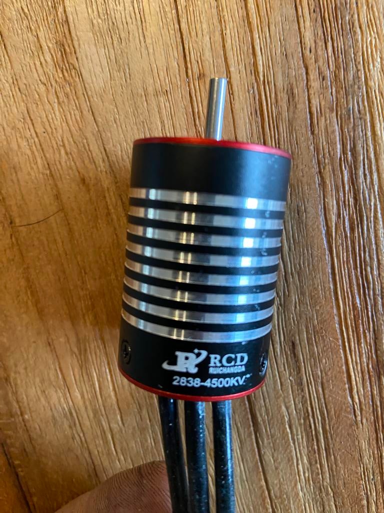 Brushless Motor en ESC Set voor 1/16 RC Auto (2838-4500KV), Ophalen of Verzenden, Gebruikt