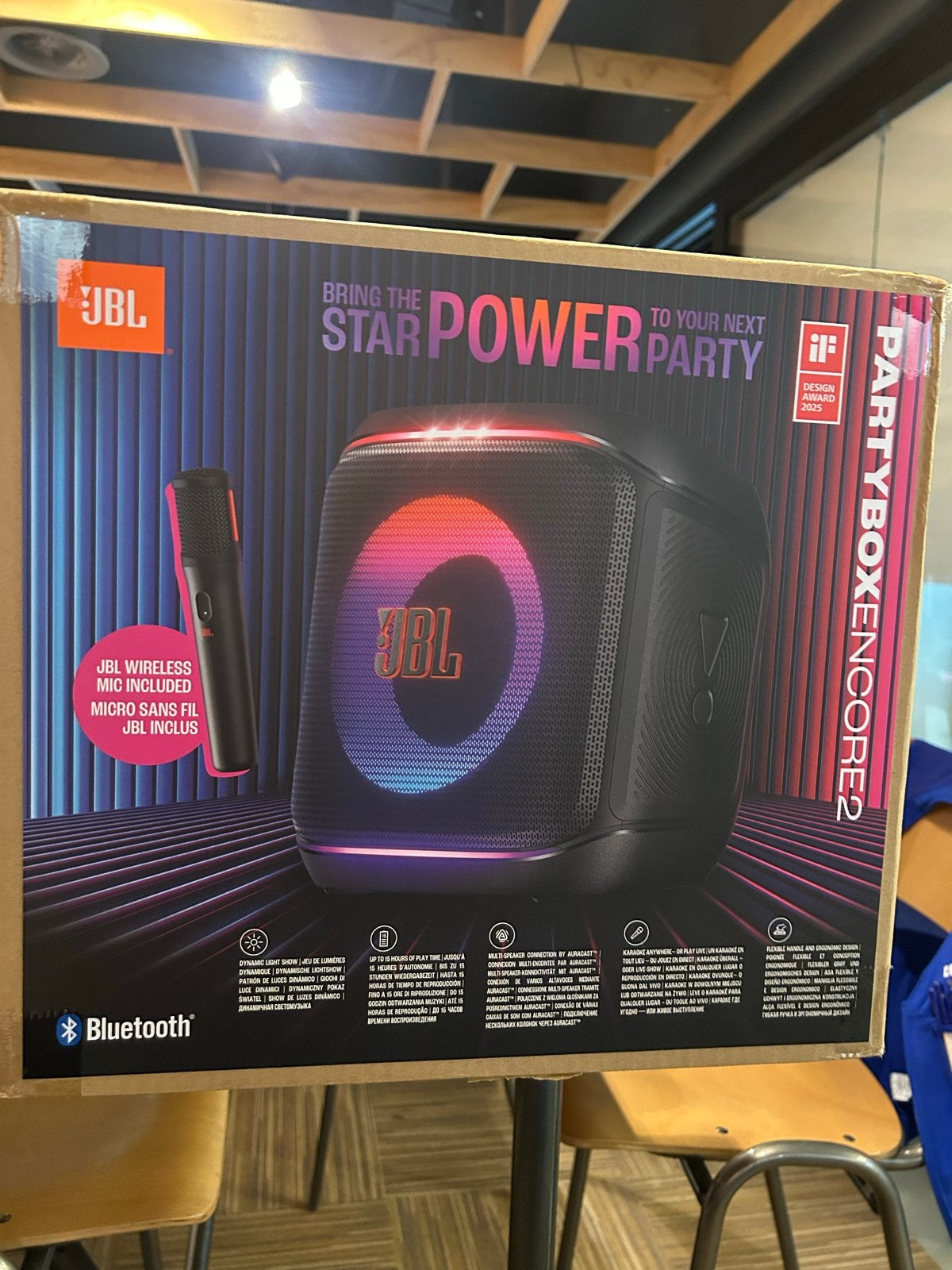 JBL Partybox Encore 2 - Krachtige Party Speaker, Ophalen, JBL, Party speaker, Nieuw