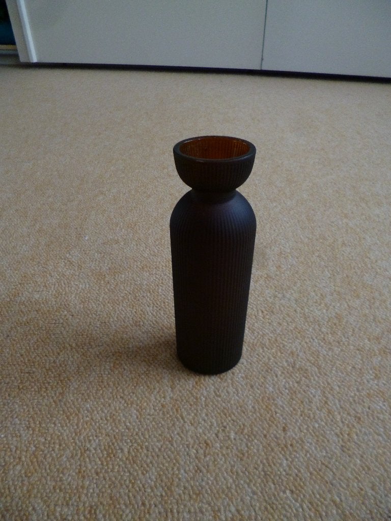 RITUALS vaasje voor geurstokjes. Als nieuw, Huis en Inrichting, Woonaccessoires | Vazen, Bruin, Met patroon/structuur, Ophalen of Verzenden