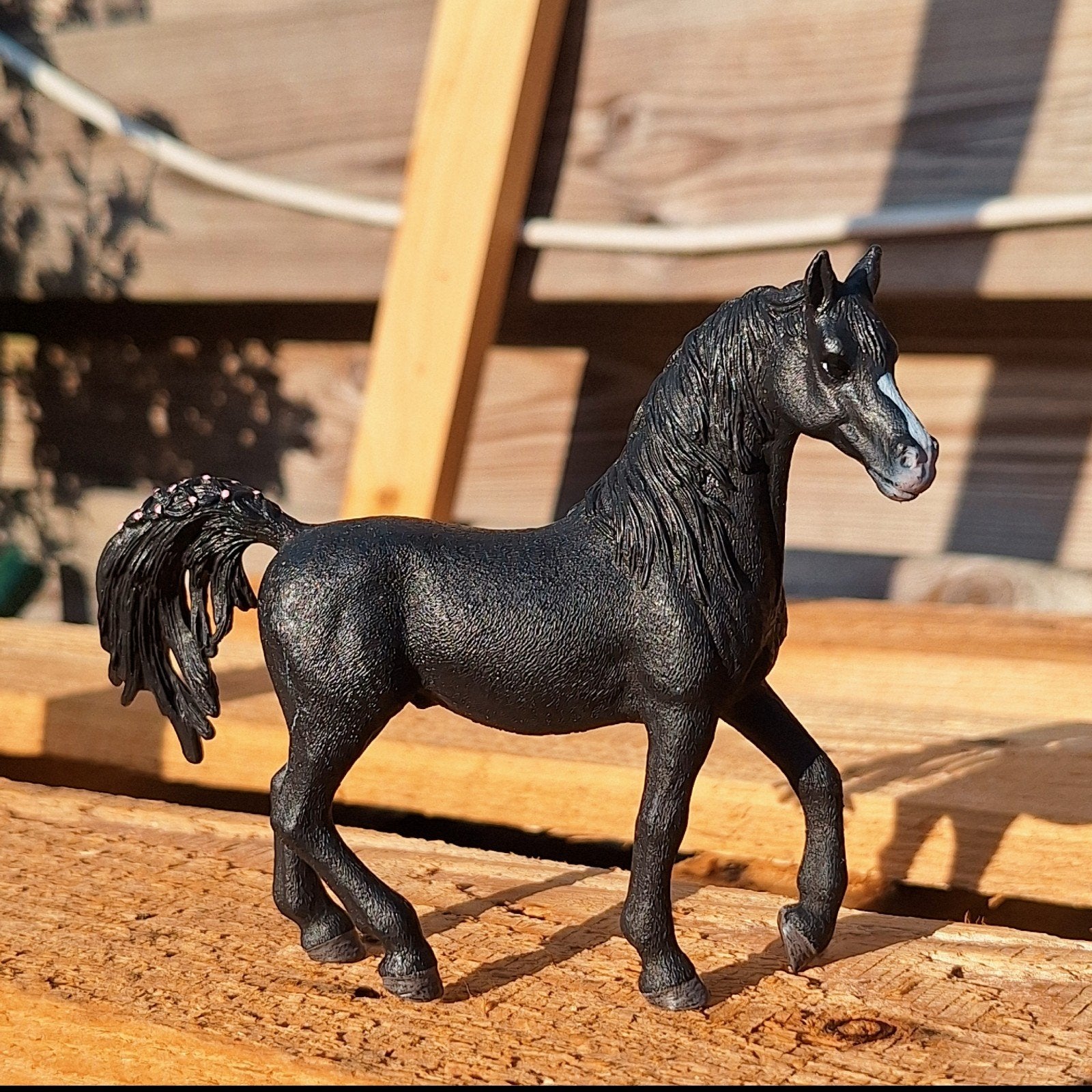 Schleich EXCLUSIEF Arabische Hengst (nummer 72134), Verzamelen, Dierenverzamelingen, Ophalen of Verzenden, Nieuw, Paard, Beeldje of Figuurtje