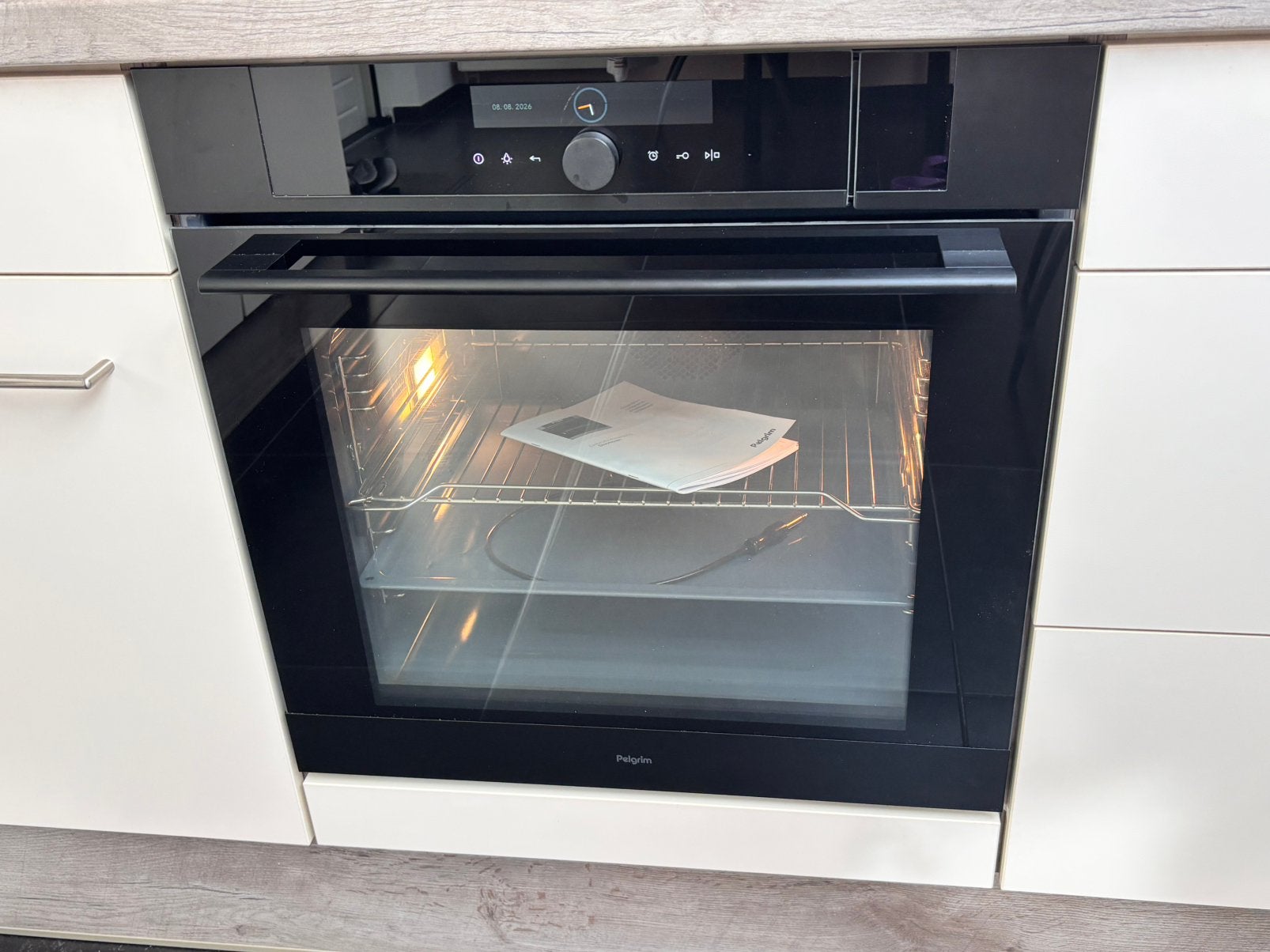 Pelgrim Luxe Inbouw Combi-Stoomoven – 4 jaar oud, Ophalen, Gebruikt, Hete lucht, Pelgrim