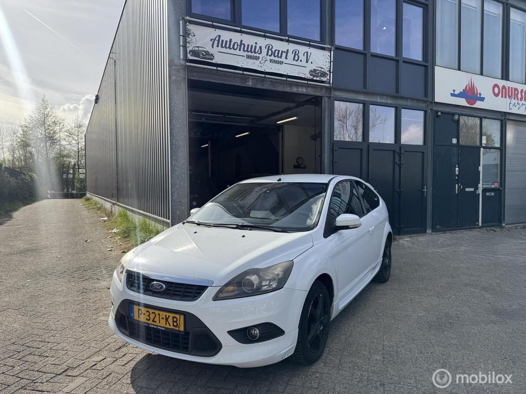 Ford Focus 1.8 Titanium ST Line! Airco! Nieuwe APK! NAP Rapp, 1080 kg, 125 pk, Gebruikt, Zwart