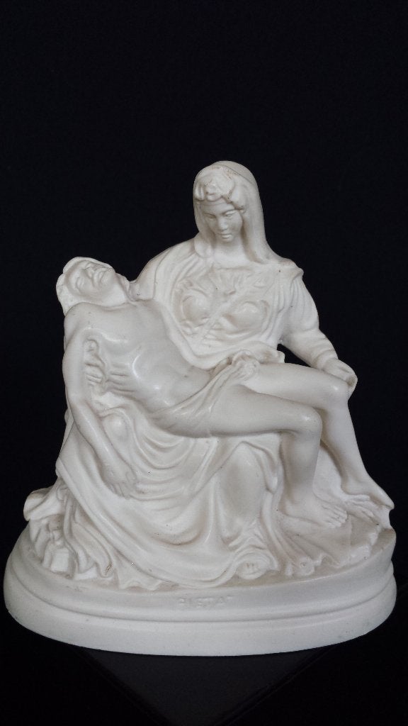 Klein BEELDJE de “PIETA” <> Moeder Maria met haar dode Zoon, Ophalen of Verzenden, Zo goed als nieuw, Beeld(je), Christendom | Katholiek