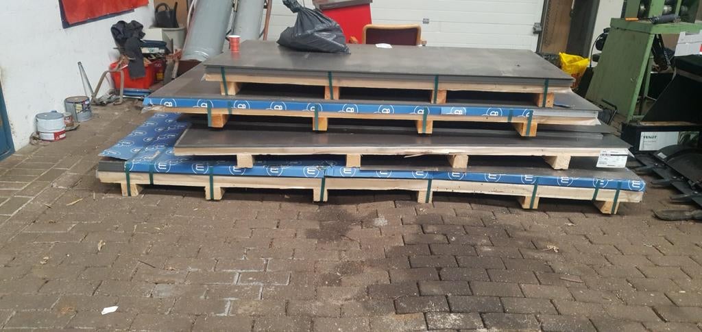 Ijzeren platen nieuw, Doe-het-zelf en Verbouw, Metalen, Ophalen of Verzenden, Nieuw