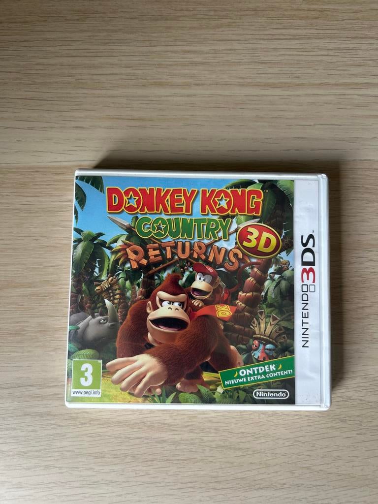 Donkey Kong Country Returns 3D - Nintendo 3DS, 1 speler, Ophalen of Verzenden, Zo goed als nieuw, Vanaf 3 jaar