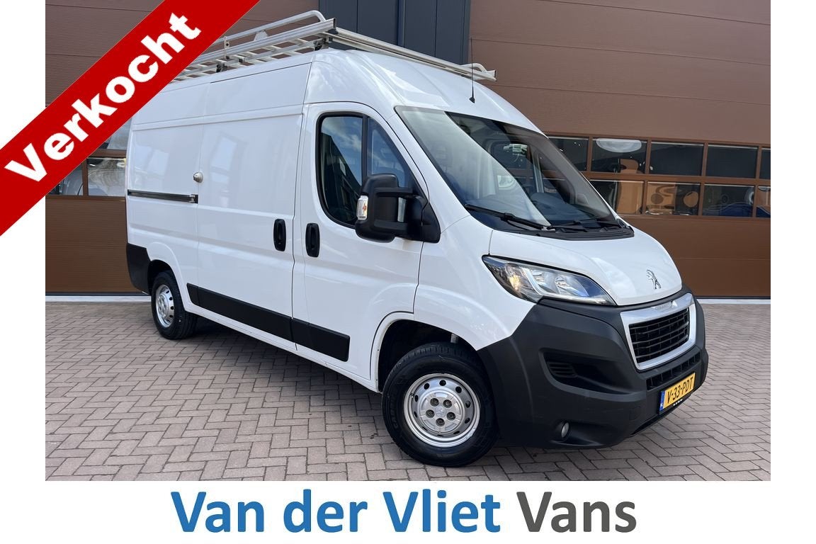 Peugeot Boxer 335 2.0 BlueHDI L2H2 Pro 3p Lease €253 p/m,, Auto's, Voorwielaandrijving, Gebruikt, Euro 6, 4 cilinders