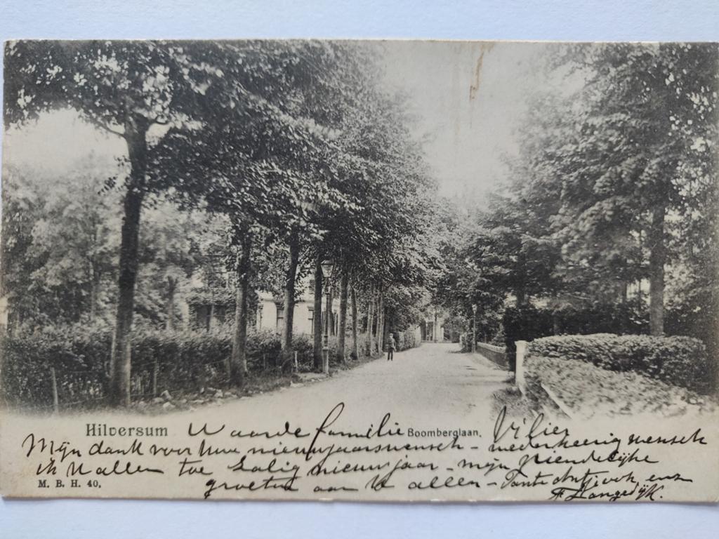 X1764 Hilversum 1906 naar Hierveld, Ophalen of Verzenden, Voor 1920, Noord-Holland