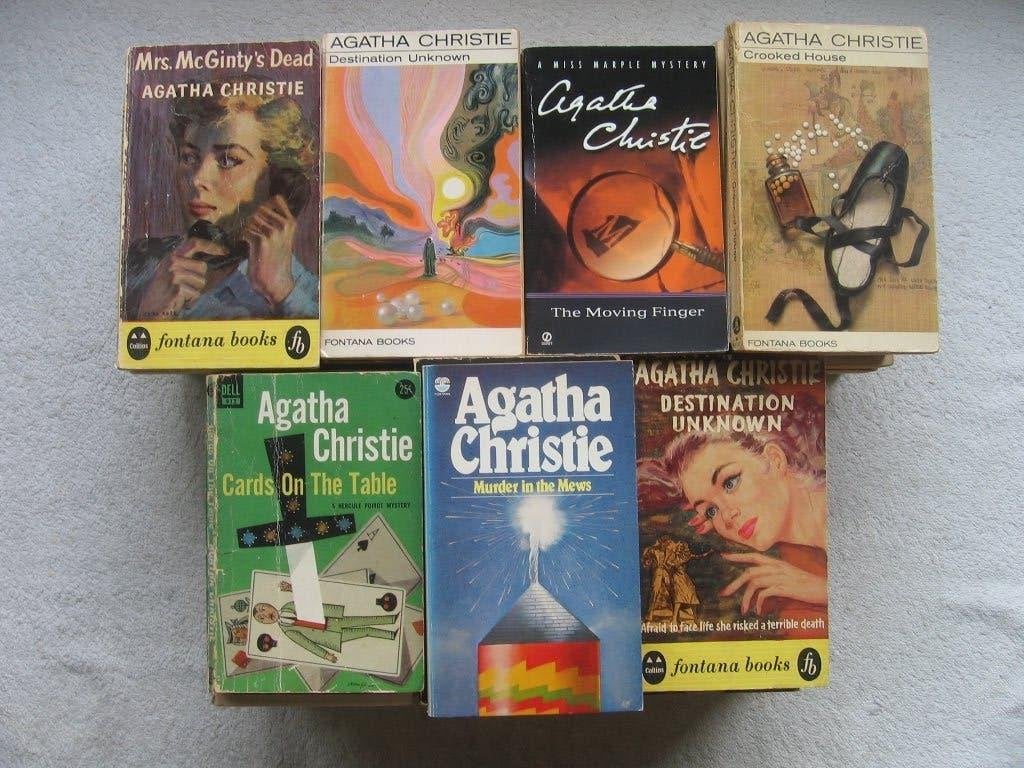Agatha Christie - Engelse pockets - 70 stuks, Boeken, Ophalen, Gelezen, Agatha Christie