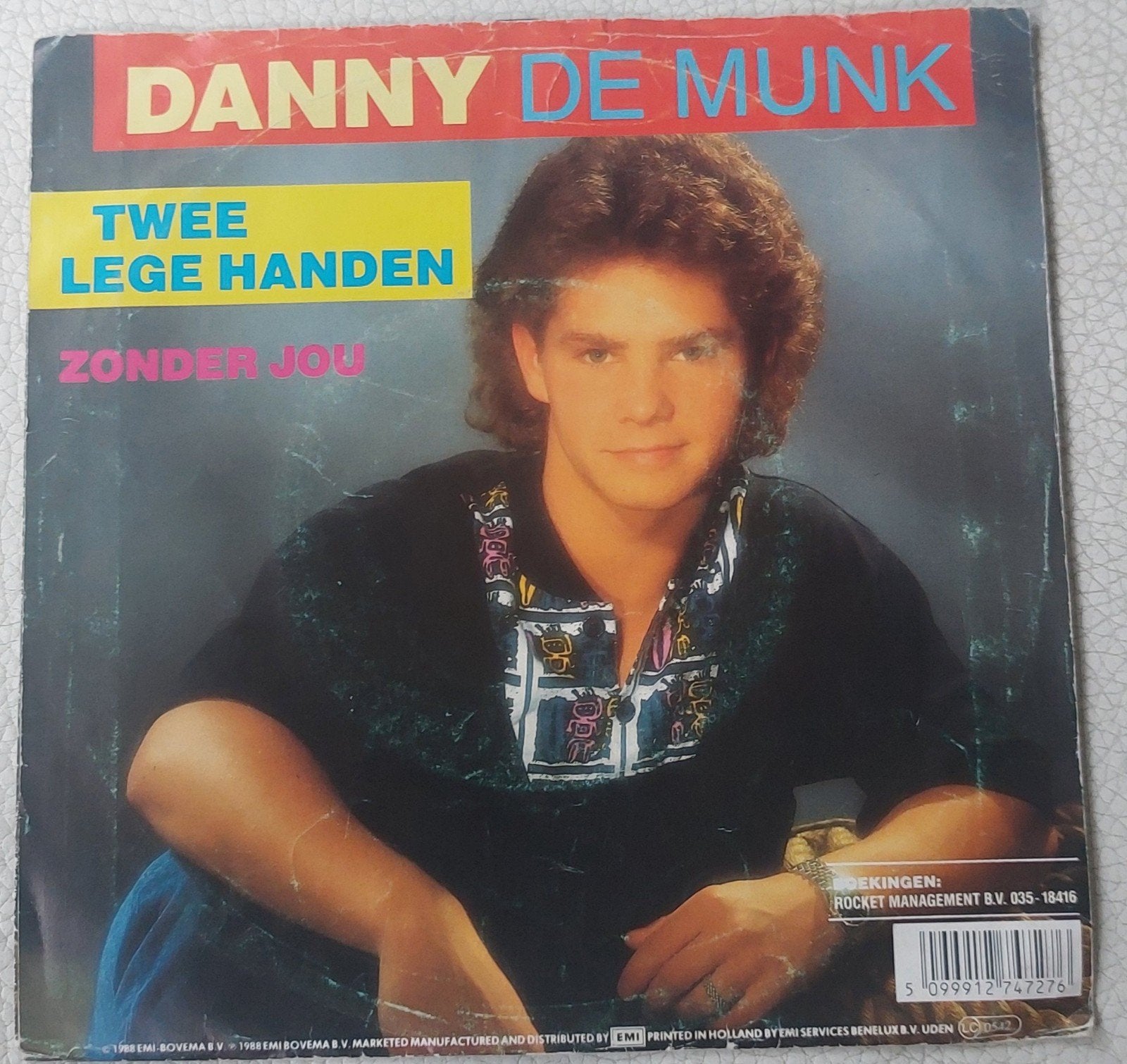 Danny de Munk - Twee Lege Handen / Zonder Jou (Single), Ophalen of Verzenden, Gebruikt, Overige formaten, Levenslied of Smartlap